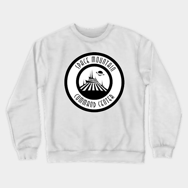 SMCommandCenterSaturn Crewneck Sweatshirt by WdwRetro